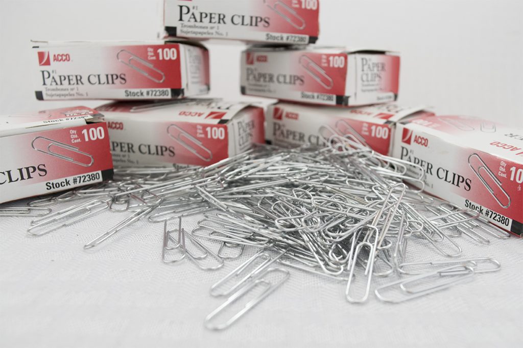 Too many paper clips