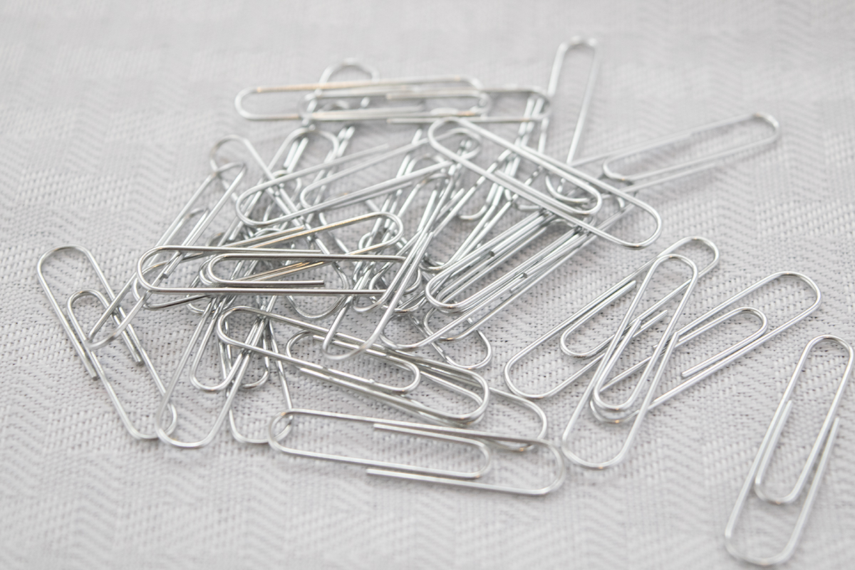 Pile of paper clips